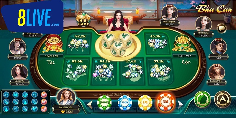 Người chơi đừng quên tham gia các ưu đãi bầu cua 8live khi đặt cược