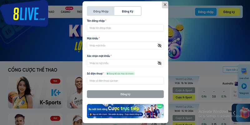 Chính sách bảo mật 8live 2 Tất cả các tài khoản tại 8live đều được bảo vệ bằng mật khẩu mạnh