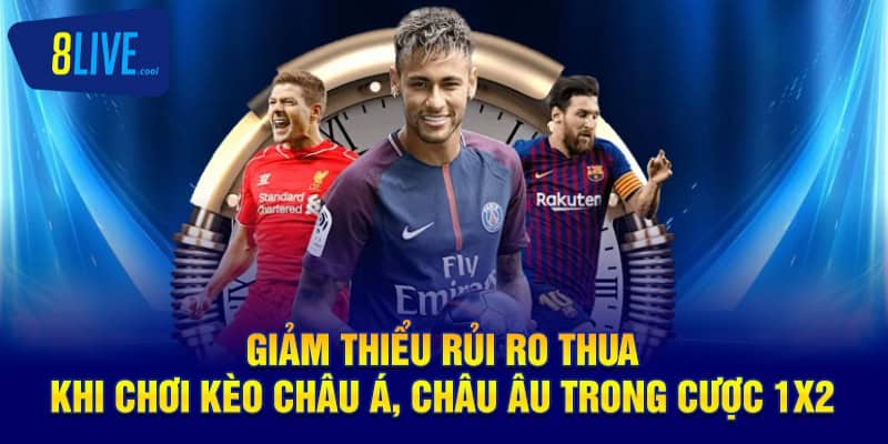 Giảm thiểu rủi ro thua khi chơi kèo châu á, châu âu trong cược 1x2